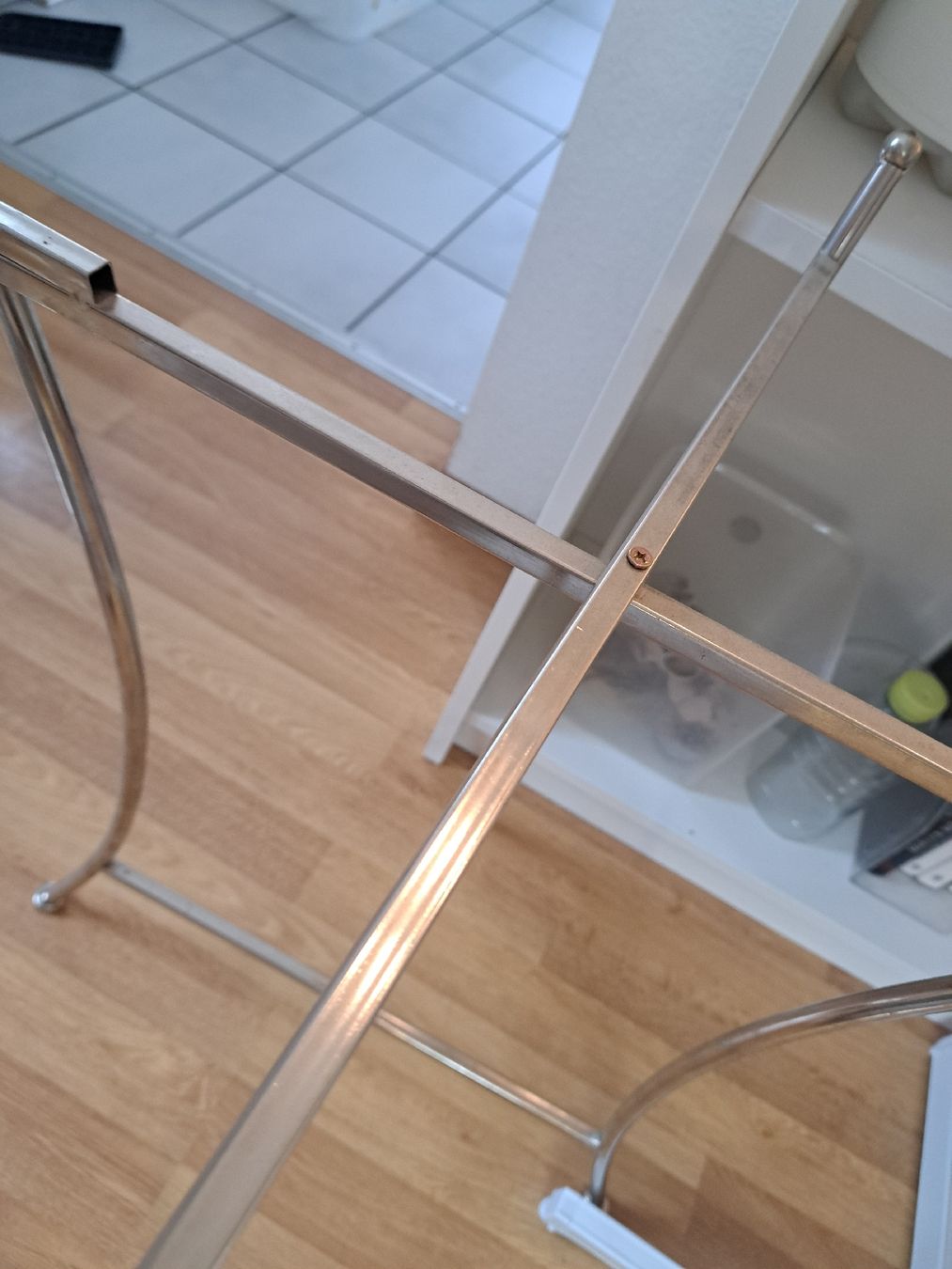 Tische: beistelltisch in silberoptik – Gebraucht aus Pfungen von livilain 6