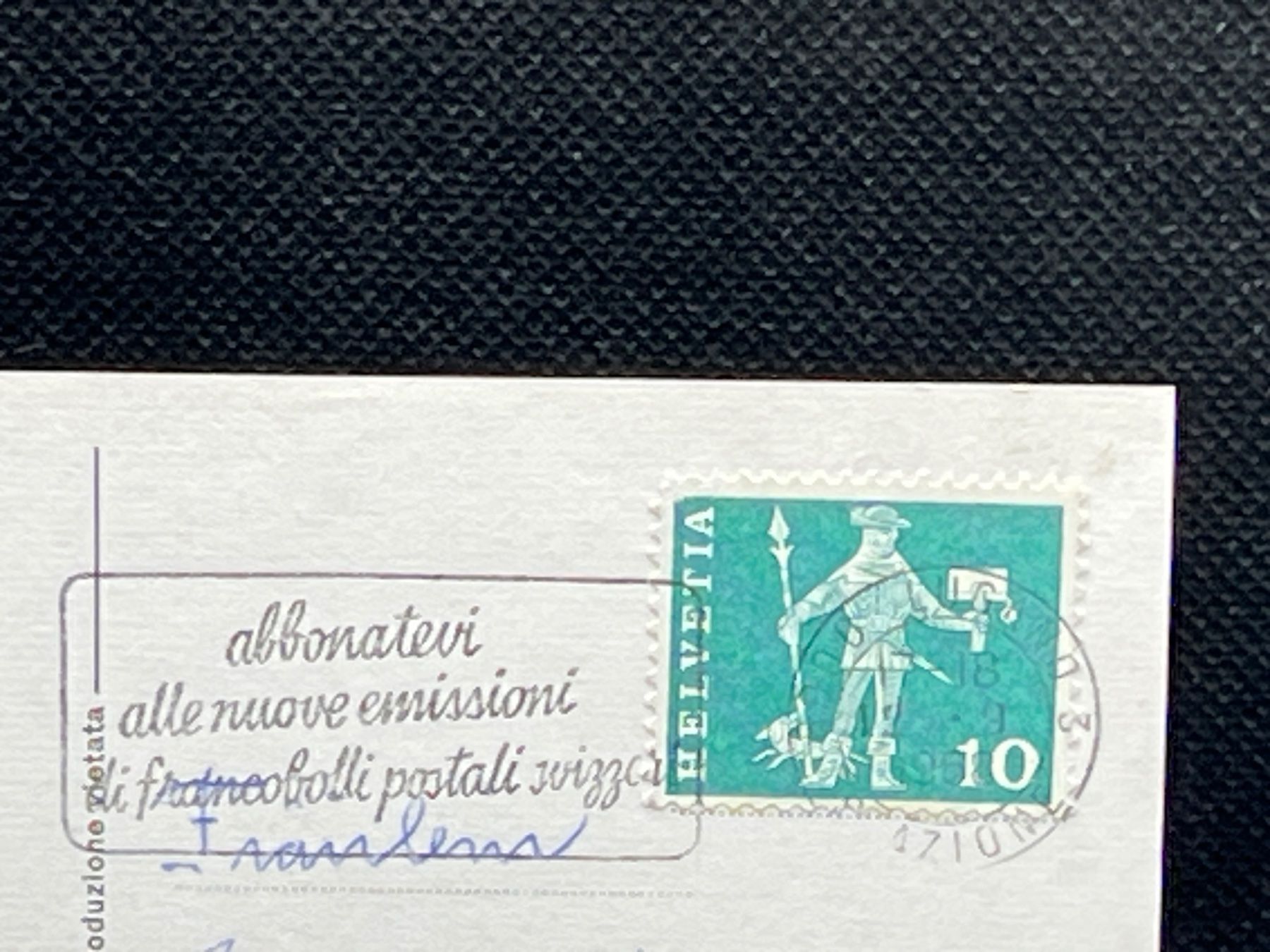 Cartoline postali: Lugano, Il lungolago – Usato da Widnau venduto da Brusi9 1