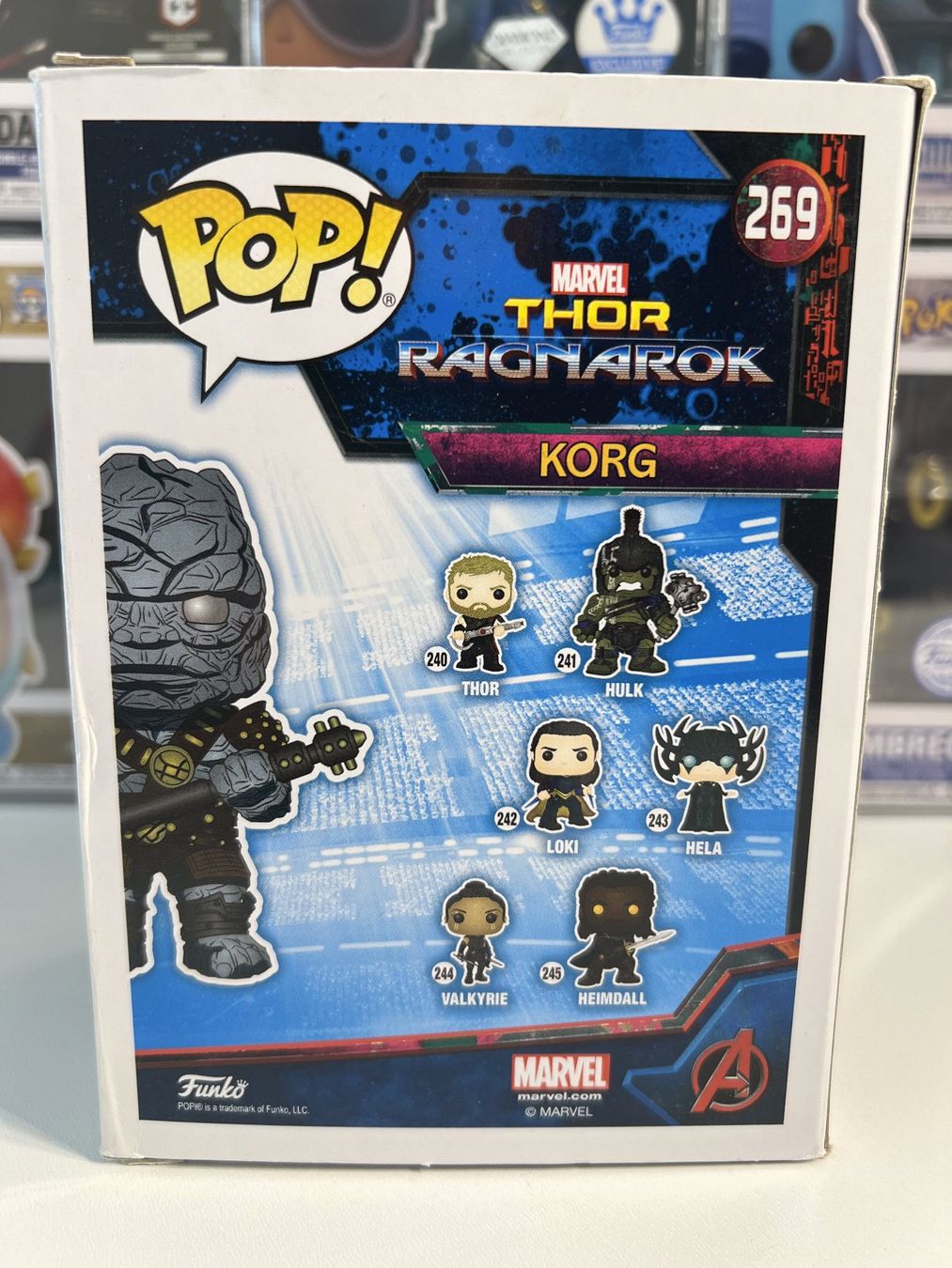 Funko Statuette: Funko POP! Marvel Thor Ragnarok Korg – Usato da Le Mouret venduto da perfectbijou 2