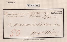 TAVANNE ! Toller Heimat-Brief !