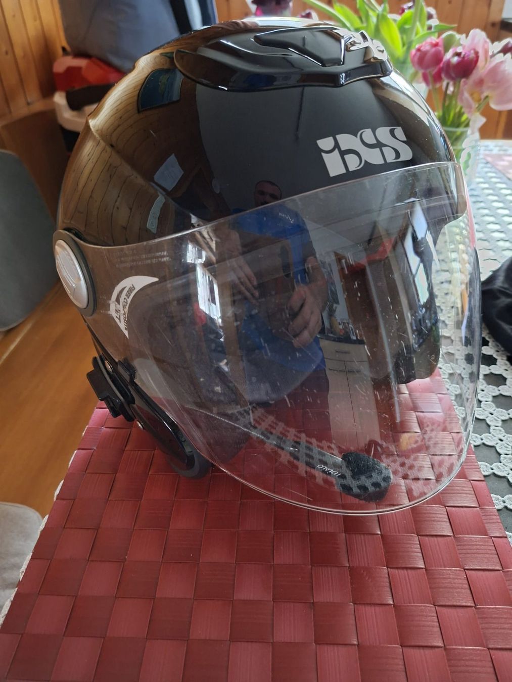 IXS Casques & visières: Rollerhelm IXS mit jet Visier – D'occasion à Weggis par manu123manu