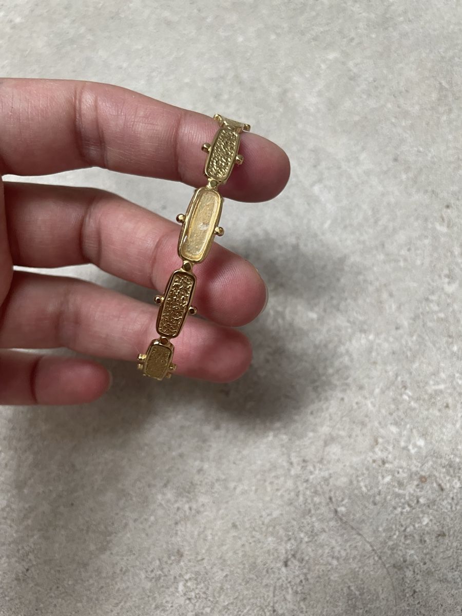 Bracciali & Braccialetti: Bracciale rigido dorato con inserti – Nuovo (secondo la descrizione) da murten venduto da Ester09 1