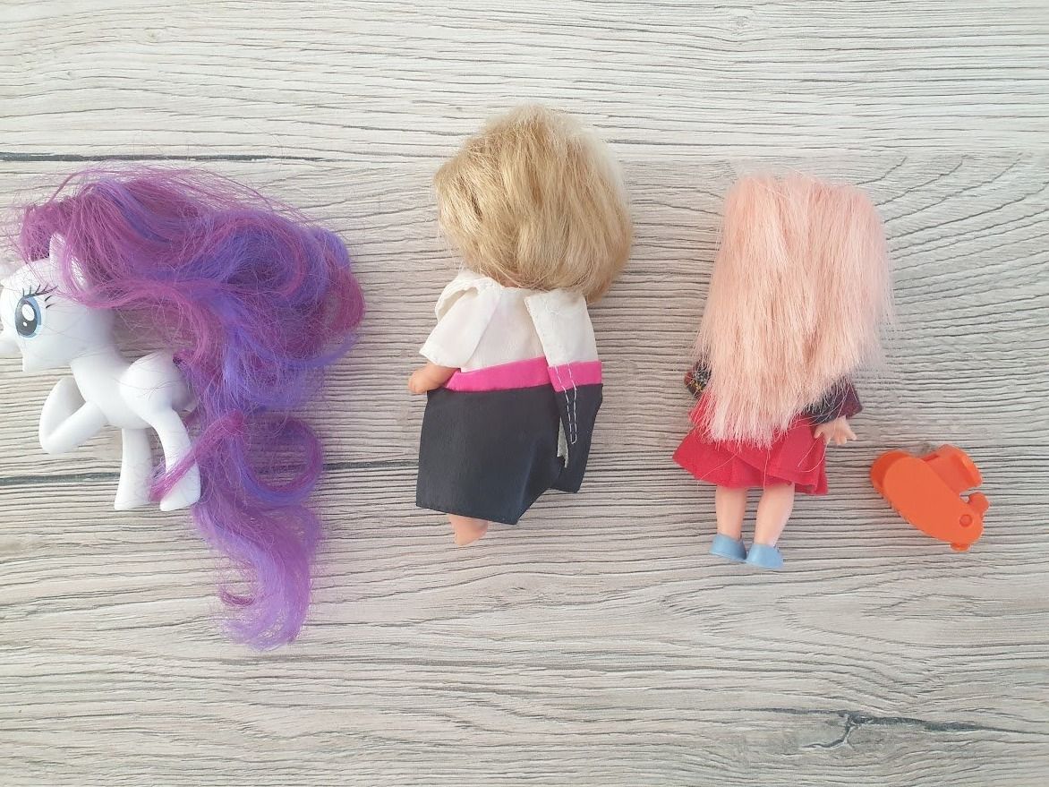 Bambole: 2 kleine Puppen 1 Pony – Usato da Nürensdorf venduto da AntonioAE 3