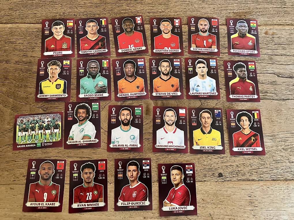 Carte collezionabili: Panini WM 2022 Qatar – Usato da Zollikon venduto da CorViv