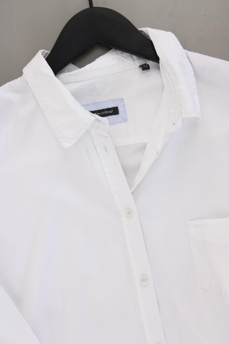 Camicette: Marc O'Polo Langarmbluse Gr. 42 weiß – Usato da Neustadt an der Waldnaab venduto da SecondLifeFashion 1
