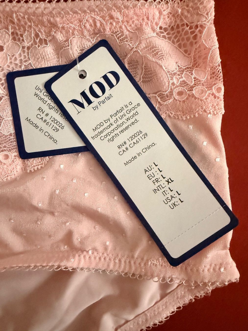 Sonstige Unterwäsche: MOD by Parfait, Slip, Grösse L, Farbe Hellrosa – Neu und originalverpackt aus Rudolfstetten von gst_g7xl 1