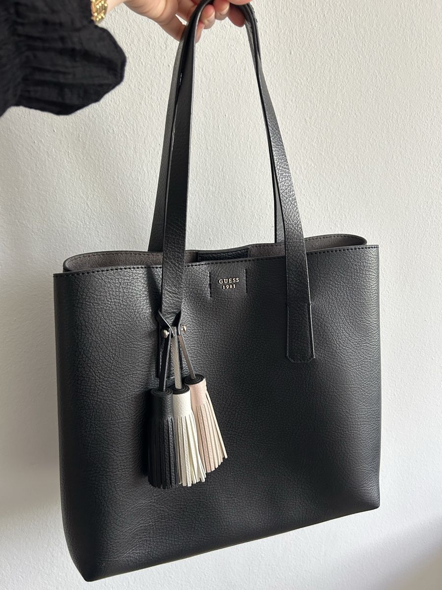 Guess Taschen für Damen: Guess Handtasche schwarz shopper – Gebraucht aus Uzwil von gab_2kx8 1
