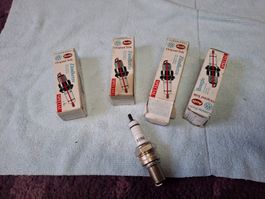 Zündkerzen VW Audi Beru 14-7CUO Set 4 Stück neuwertig /Vw T2