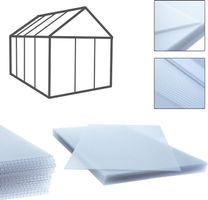 14x Polycarbonat Stegplatten 60,5 x 121