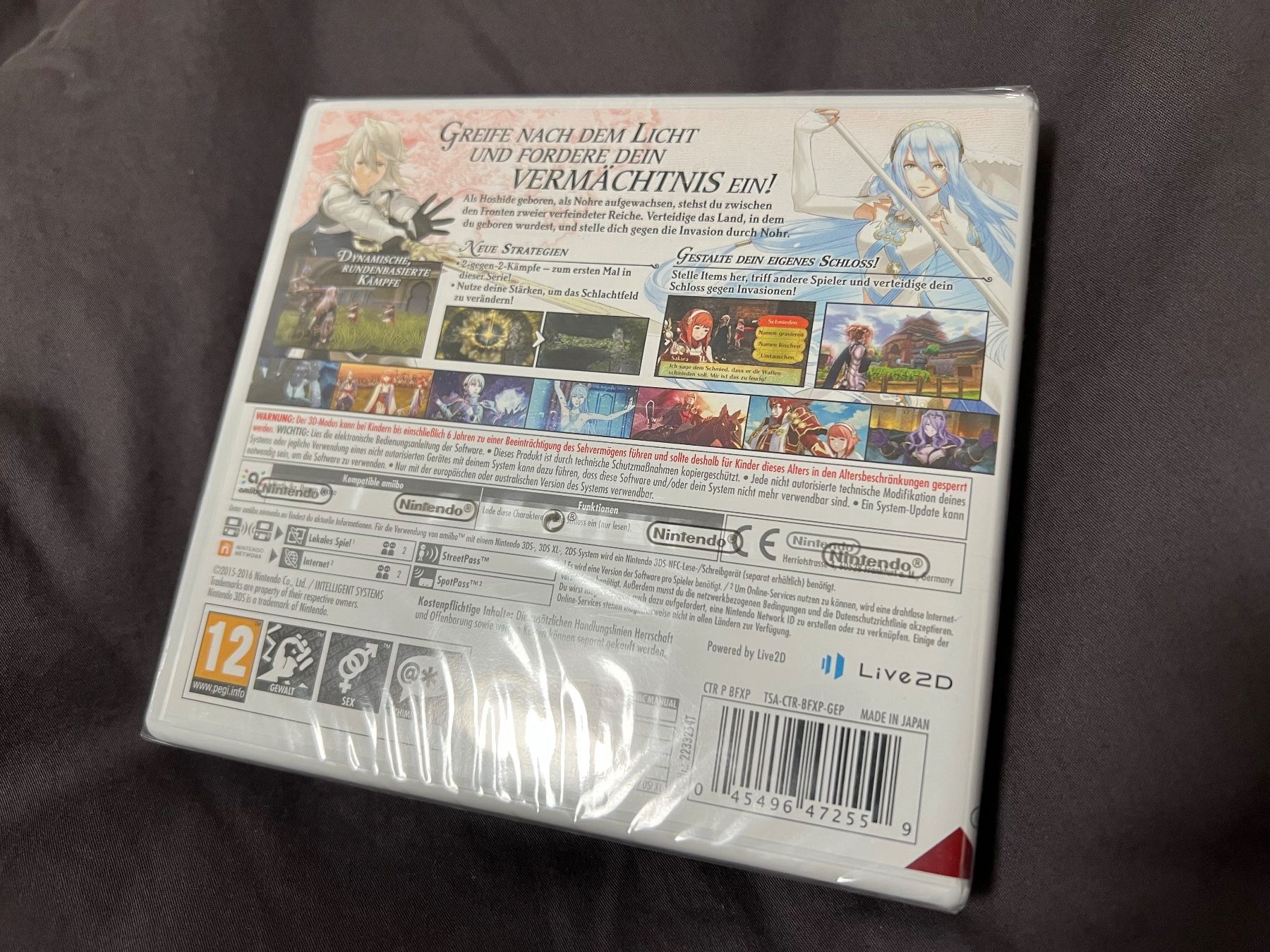 Nintendo Giochi: 3DS Fire Emblem Fates Vermächtnis versiegelt – Nuovo e nell'imballaggio originale da Hedingen venduto da Wiseku 1
