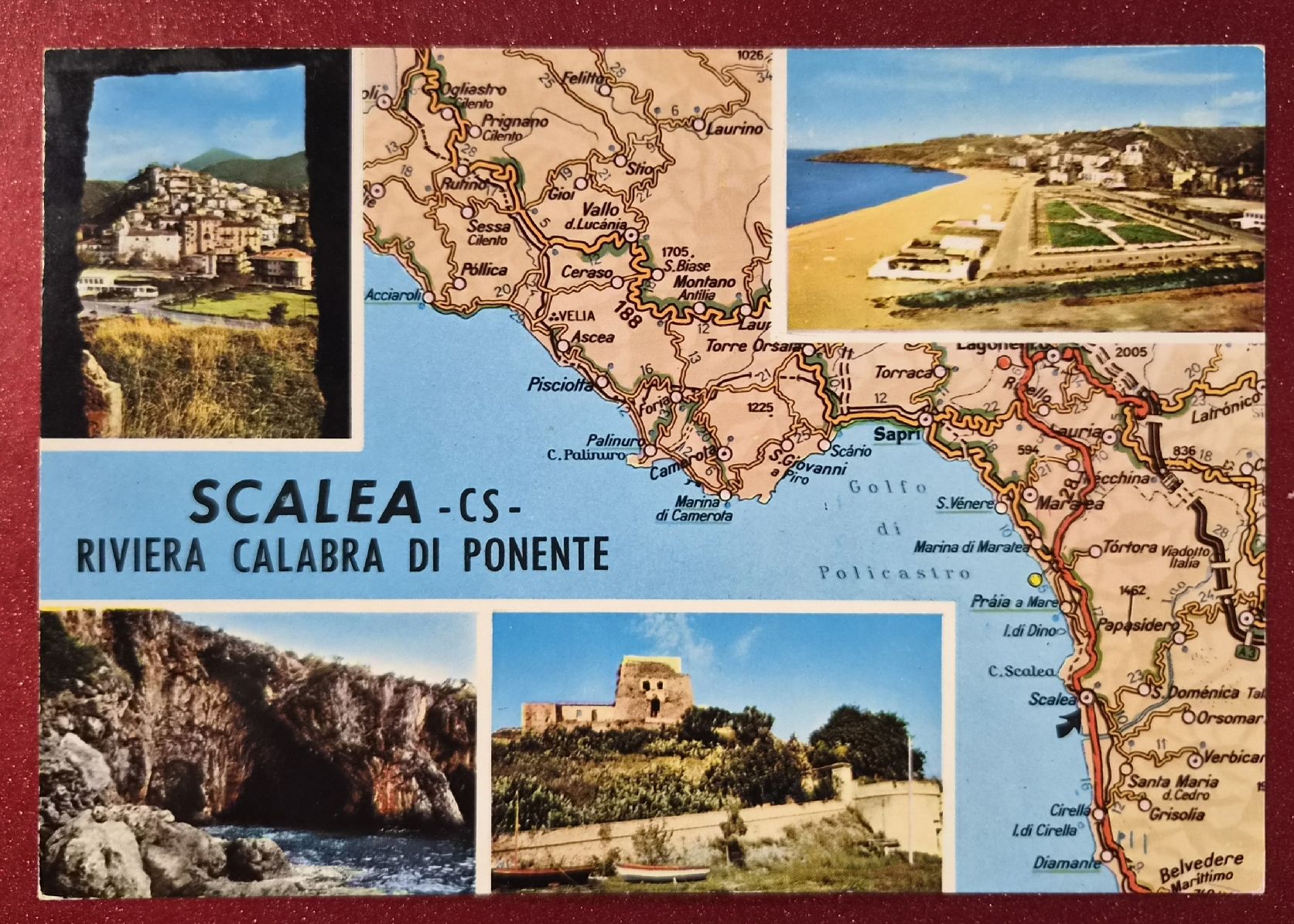 Cartoline postali: Scala CS Riviera Calabrese di Ponente 1986 – Usato da Melchnau venduto da Arthurius