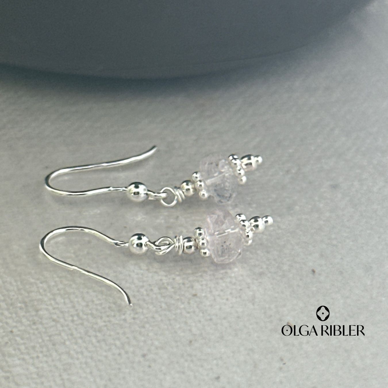 Olga Ribler Orecchini pendenti & Orecchini a lobo: Sterling Silber 925 Ohrringe mit Spinel – Nuovo (secondo la descrizione) da Luzern venduto da byolgaribleroutlet 3