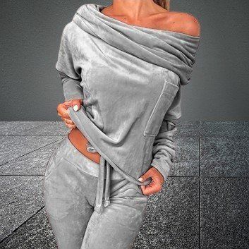 🌟🩶Trendiges 2-teiliges Outfit in Grau – Lässig & Chic!🌟💫