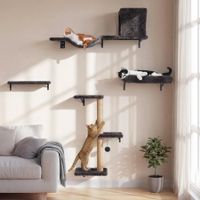 Katzen Kletterwand Kletterset 10 teilig Hängematte Haus