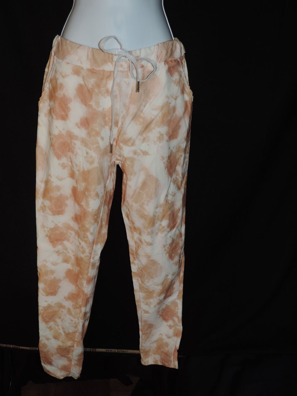 Hosen: pantalon stretch rose brun blanc – Gebraucht aus Genève von Axelle333 3