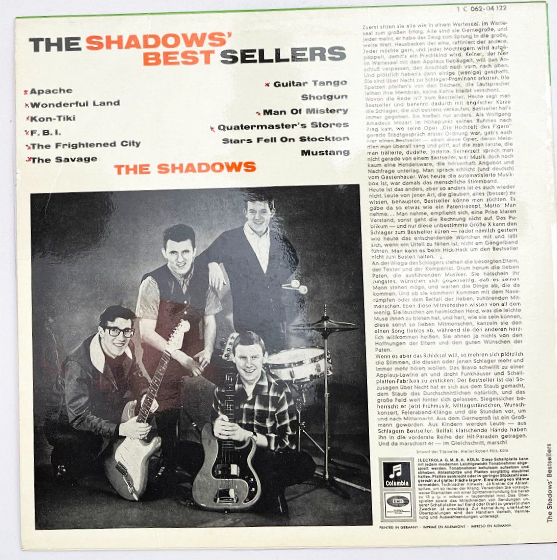 Dischi in vinile: LP: THE SHADOWS - Bestsellers – Nuovo (secondo la descrizione) da Frenkendorf venduto da Yard-Sale-2000 1