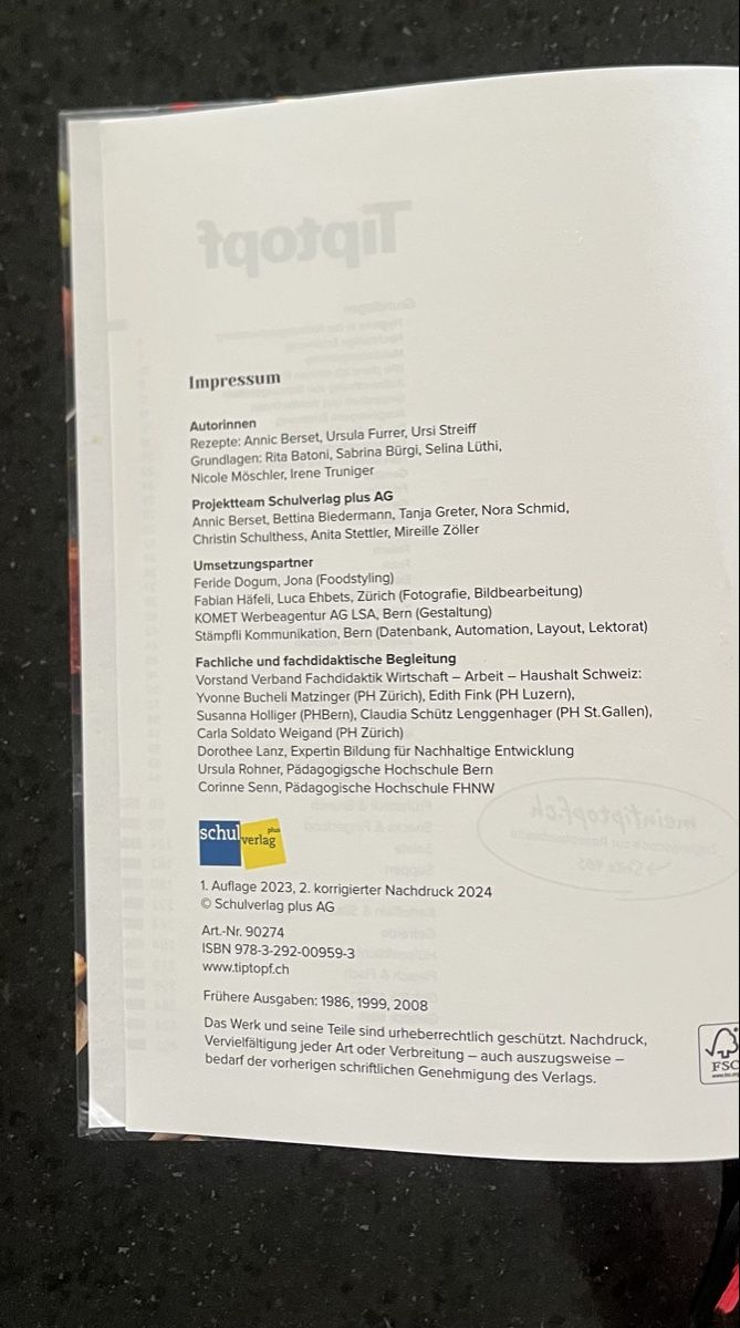 Libri: Kochbuch Tiptopf 2024 – Usato da Jona venduto da simsa02 2