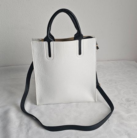 *GENUINE LEATHER BORSE IN PELLE* Hand od. Umhängetasche