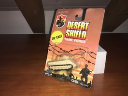 Army Desert Shield Tank Force Panzer 1/64 Vintage 1990