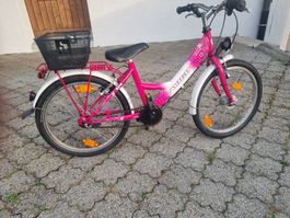 Mädchen Velo Pink 20 Zoll guter Zustand