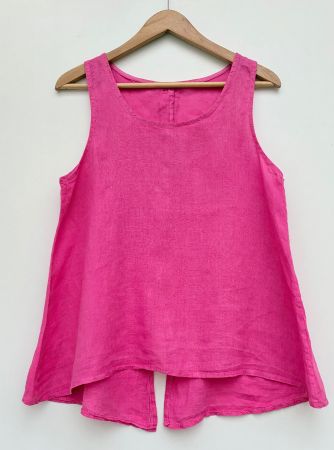 Made In Italy Leinen Top Gr.S/M