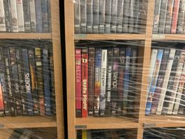 DVD Sammlung ca 400 Stück mit Regal