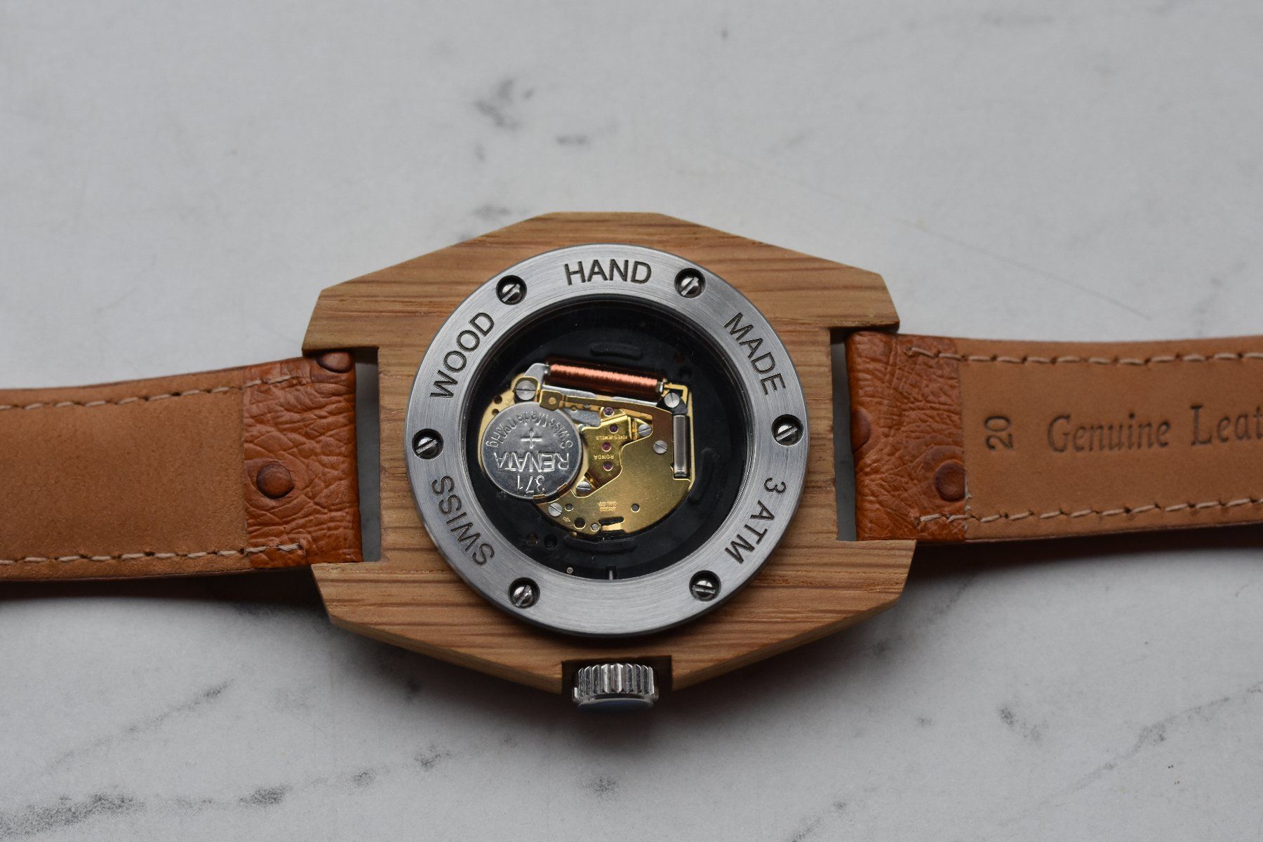 Orologi: Montre en Chêne Suisse – Nuovo e nell'imballaggio originale da Le Locle venduto da Daga12 3