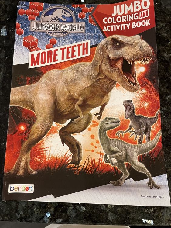 Jurassic World Jumbo Coloring & Activity Book (Neu und originalverpackt) in Buttikon SZ für CHF ...