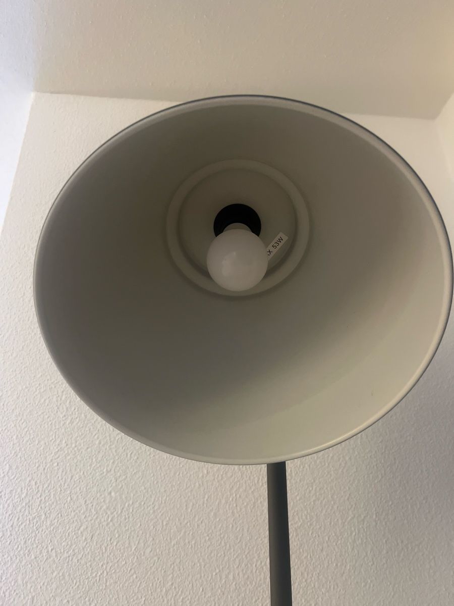 Ikea Lampade: Stehlampe Hektar von Ikea, dunkelgrau – Usato da Neftenbach venduto da NiRutz 2
