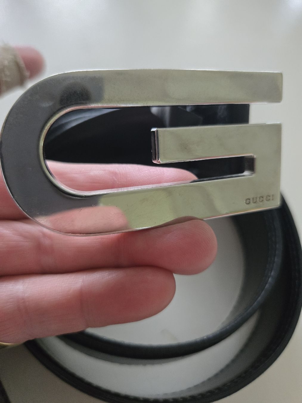 Gucci Cinture: GUCCI leather belt – Usato da Zug venduto da f_t_827r
