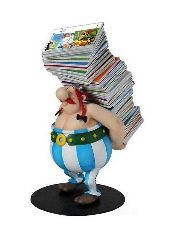 Statuette: Obelix Plastoy – Nuovo e nell'imballaggio originale da Binningen venduto da hitchhiker01