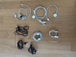 Appel diverse Ladekabel, Kopfhörer, MagSave Ladegerät
