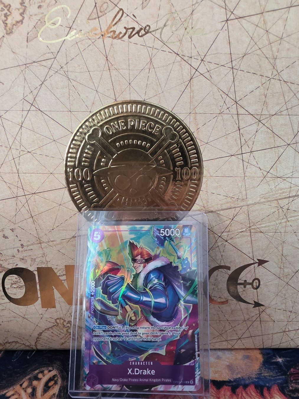 Bandai Cartes à collectionner: One Piece X.Drake OP01-114 Alternate art – D'occasion à Genestrerio par AM_98 1