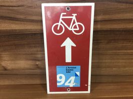 Gebrauchter Wegweiser Fahrradroute 94 Emme Sihl
