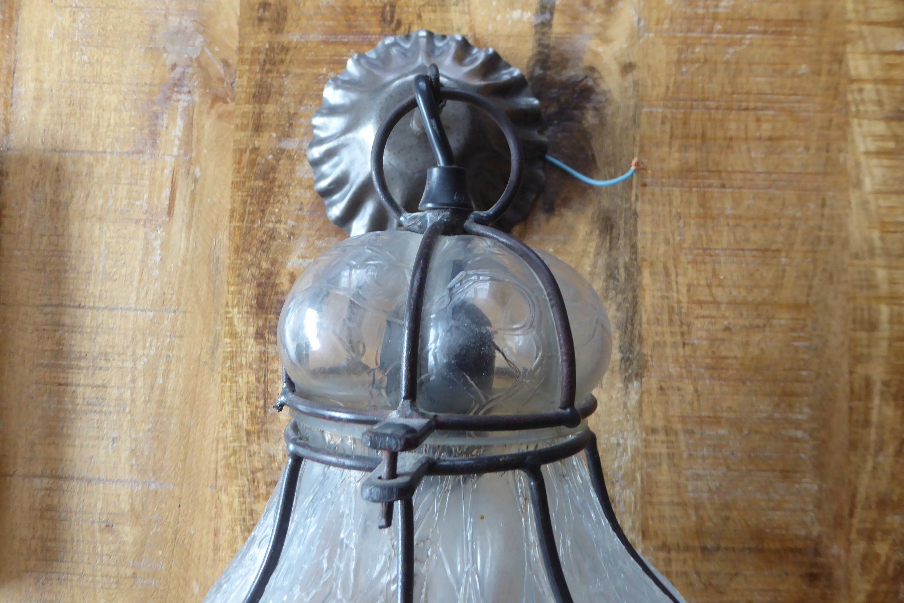 Lampadari & plafoniere: sehr schöne antike Lampe Handarbeit – Usato da Sargans venduto da Benziner 3