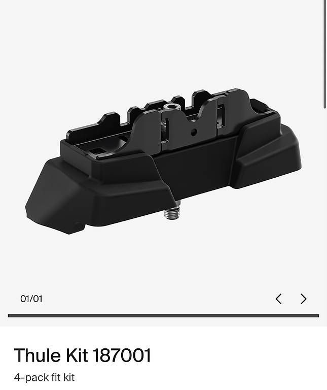 Portapacchi: THULE Kit 187001 – Usato da Corzoneso venduto da nou_ysd9 3