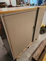 LISTA Rolladenschrank Stahl Holzplatte