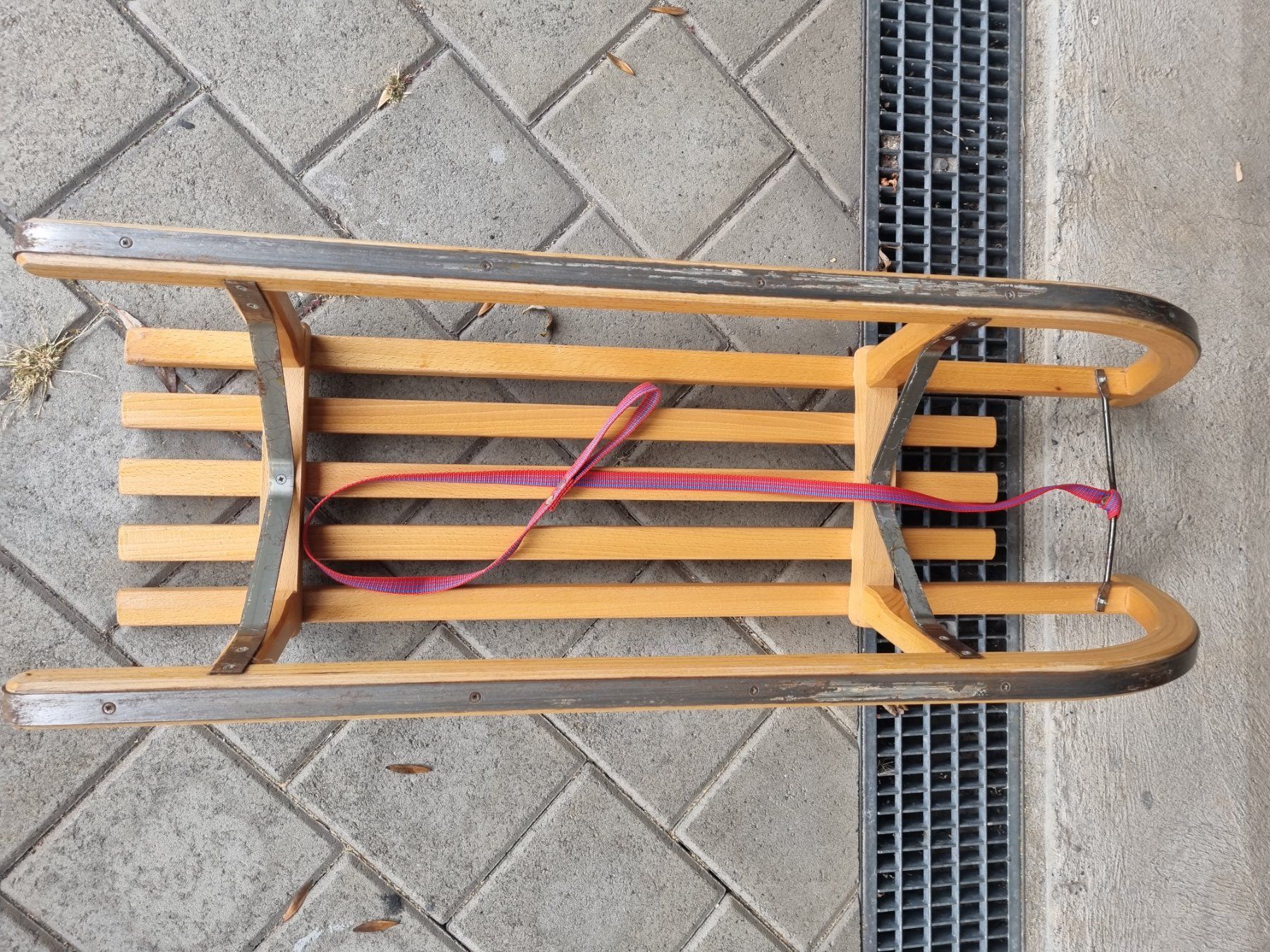 Luge: Davoser Holzschlitten 1m – D'occasion à Eschenbach SG par Ma69st 3