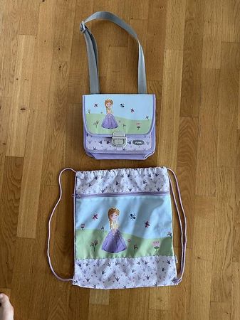 Funki Prinzessin Kindergartentasche und Turnbeutel