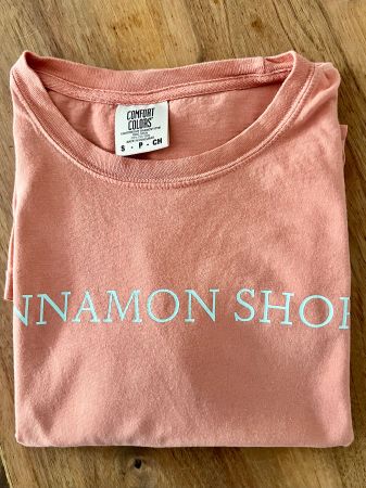 Comfort Colors T-Shirt S Rosa Cinnamon Shore Mustang Island