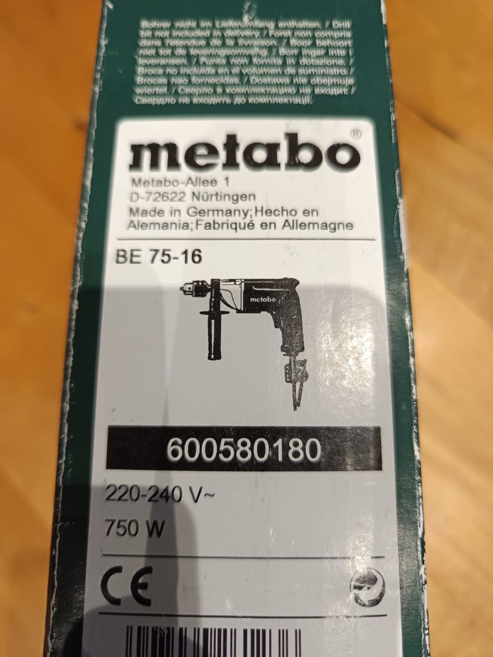 Metabo Trapani: Bohrmaschine METABO BE75-16 neu – Nuovo (secondo la descrizione) da Matzingen venduto da hansabderhalden 4