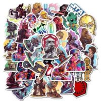 50 autocollants Star wars
