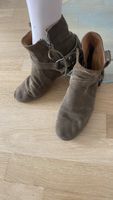 ISABEL MARANT SUEDE LEATHER  ANKLE BOOTS
