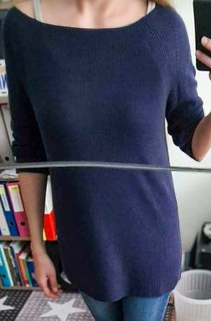 pullover, 3/4- Arm, Shirt, Oberteil, Pulli, Strick, sweater