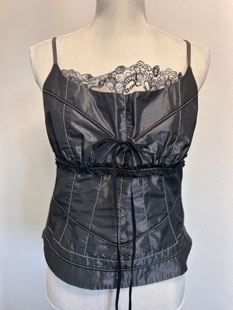 Schickes Sommer Top von Elisa Landri, Schwarz, Gr. M/38!