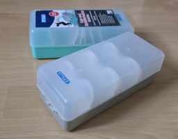 Lern- und karteikartenbox INDEX BOX DIN A8 x2