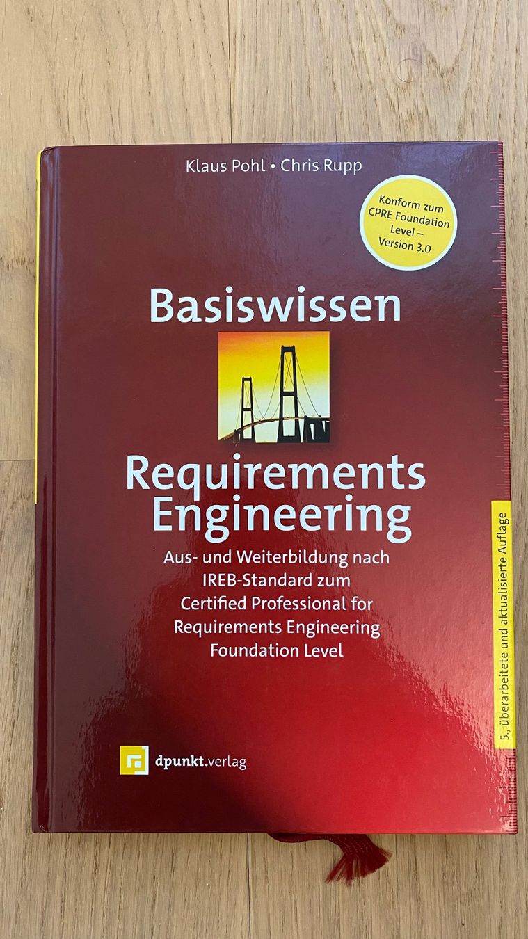 Bücher: Buch Basiswissen Requirements Engineering – Gebraucht aus Felsberg von BlueShark