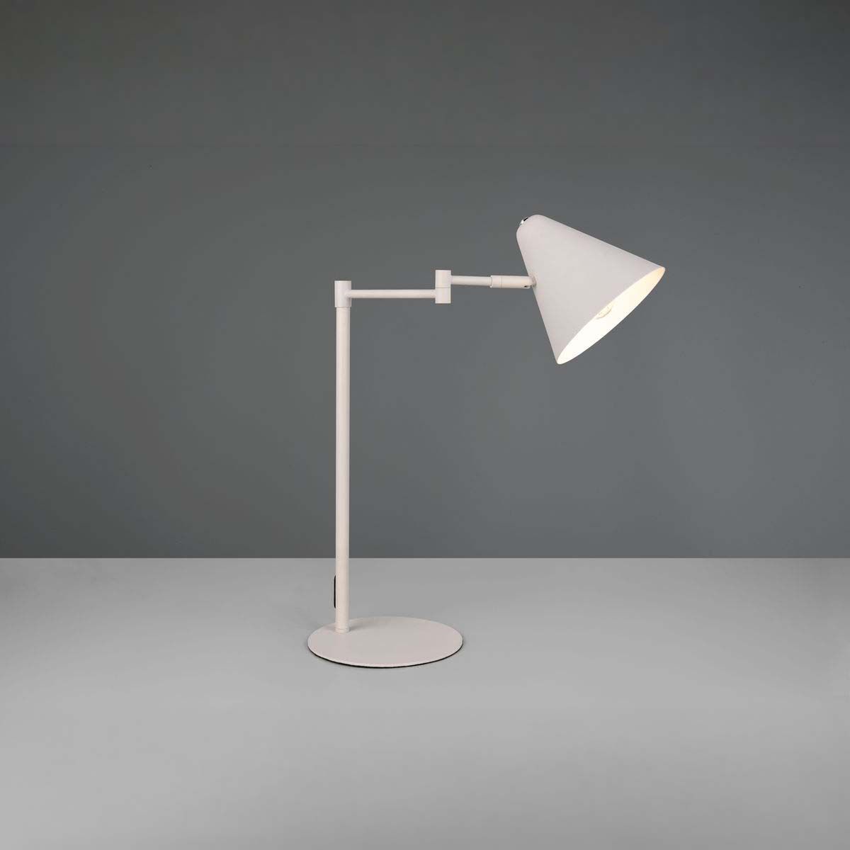 Lampade: Tischleuchte, Grau, 51 cm Höhe – Nuovo (secondo la descrizione) da Kreuzlingen venduto da Smart-Light 2