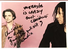 Hendrix/Cousins Autogramm signiert Foto 13x18cm