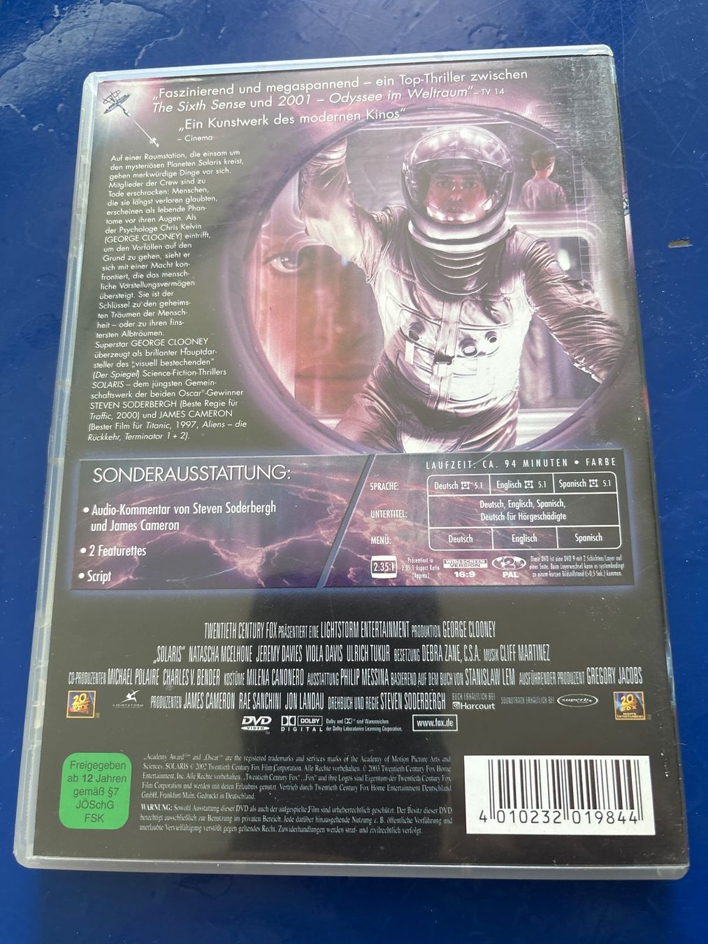 Alle DVDs: SOLARIS – Gebraucht aus Spreitenbach von SwissTradeMan 1